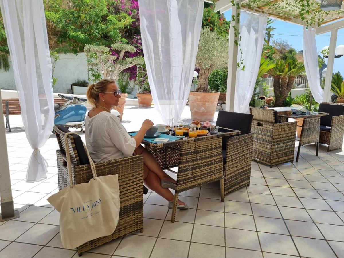 Villa Bina Sea Hotel Sant'Angelo  المظهر الخارجي الصورة